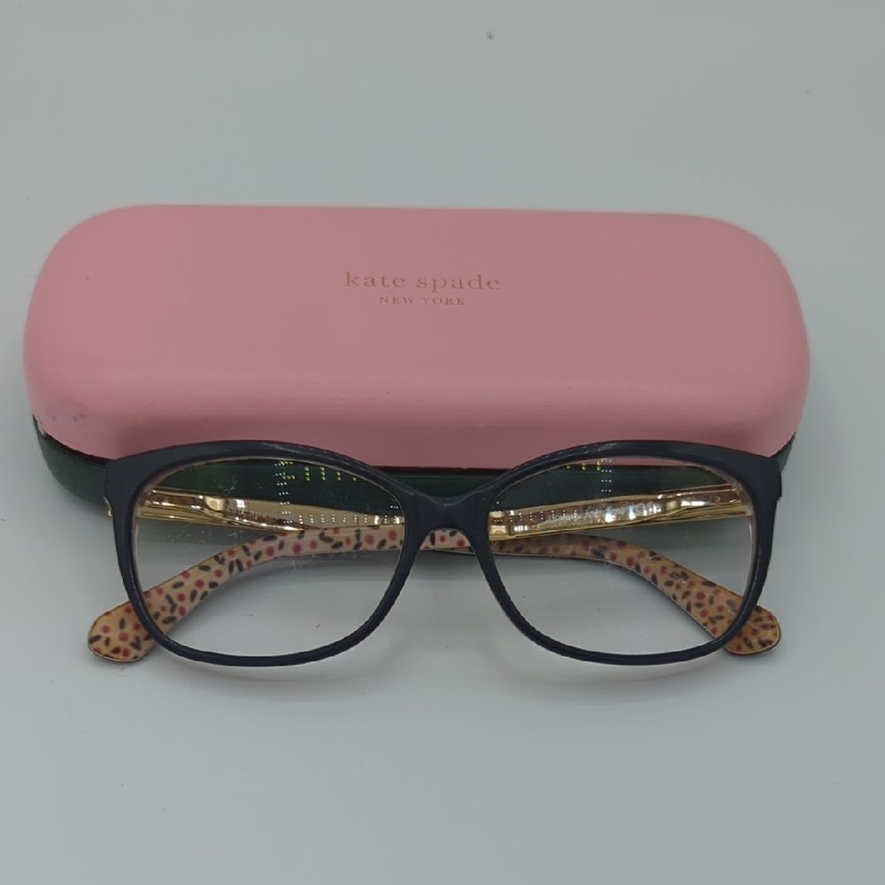 Kate Spade Glasses with Pink Case